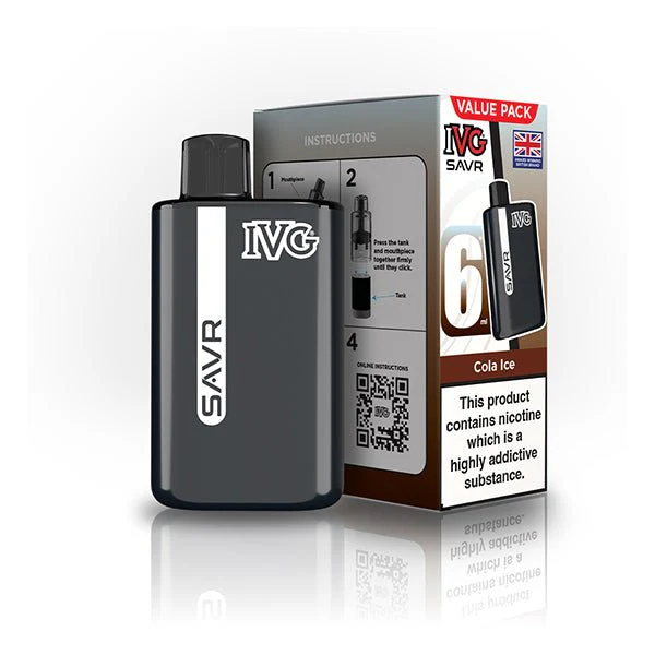 IVG SAVR Pre Filled Vape Pod Kit - Image 12
