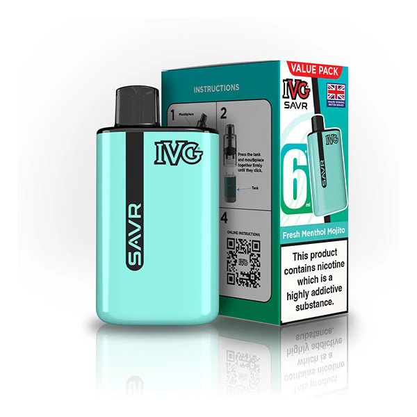 IVG SAVR Pre Filled Vape Pod Kit - Image 15