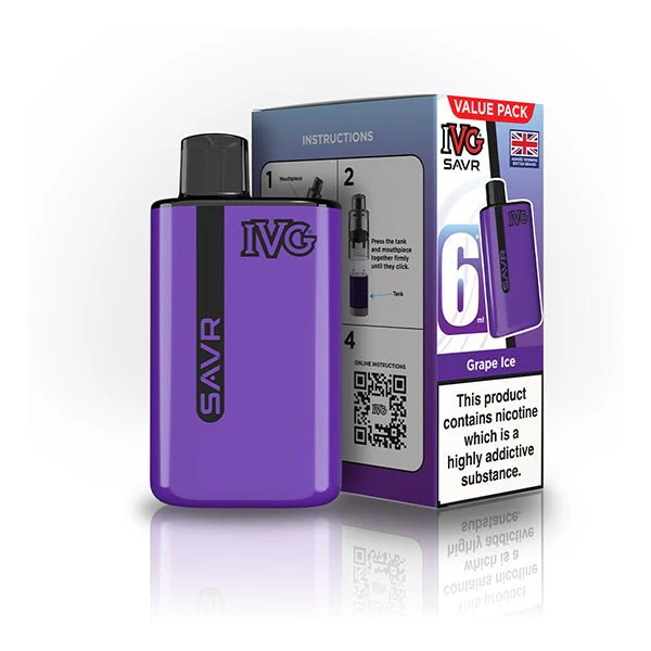IVG SAVR Pre Filled Vape Pod Kit - Image 17