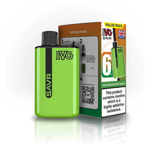 IVG SAVR Pre Filled Vape Pod Kit - Image 18