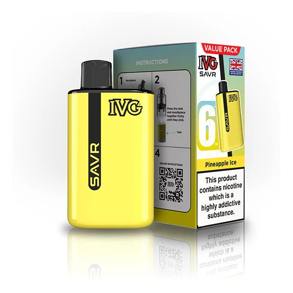 IVG SAVR Pre Filled Vape Pod Kit - Image 22