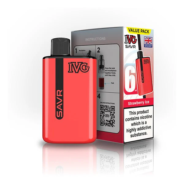 IVG SAVR Pre Filled Vape Pod Kit - Image 26