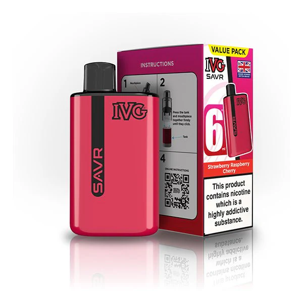 IVG SAVR Pre Filled Vape Pod Kit - Image 28