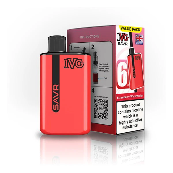 IVG SAVR Pre Filled Vape Pod Kit - Image 29