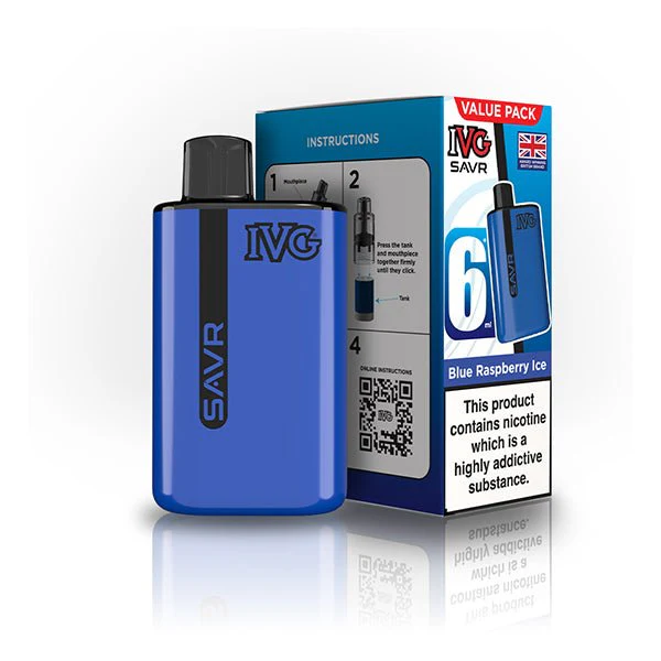 IVG SAVR Pre Filled Vape Pod Kit - Image 4
