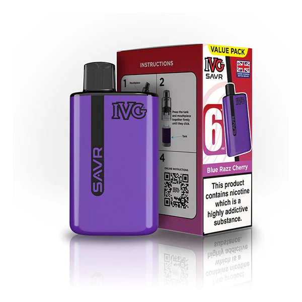 IVG SAVR Pre Filled Vape Pod Kit - Image 5