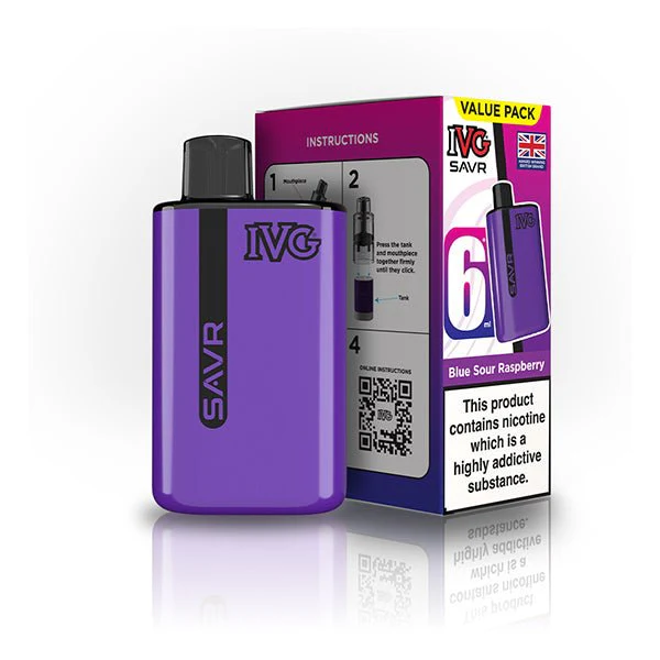 IVG SAVR Pre Filled Vape Pod Kit - Image 7