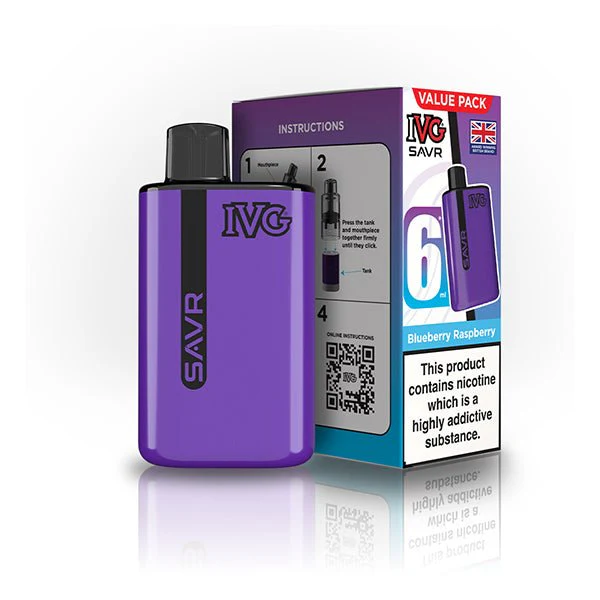 IVG SAVR Pre Filled Vape Pod Kit - Image 9