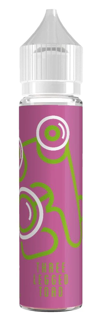 JUJU Three Legged Toad - Kiwi Bubblegum 50ml Shortfill