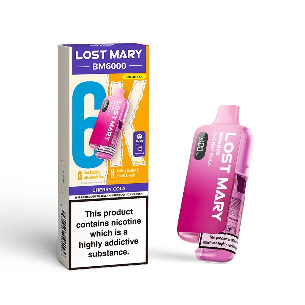 Lost Mary BM6000 Pre Filled Pod Vape Kit - Image 10