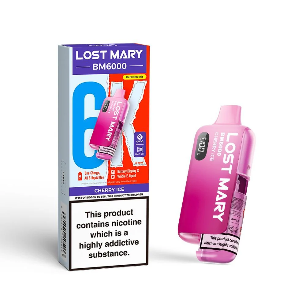 Lost Mary BM6000 Pre Filled Pod Vape Kit - Image 11