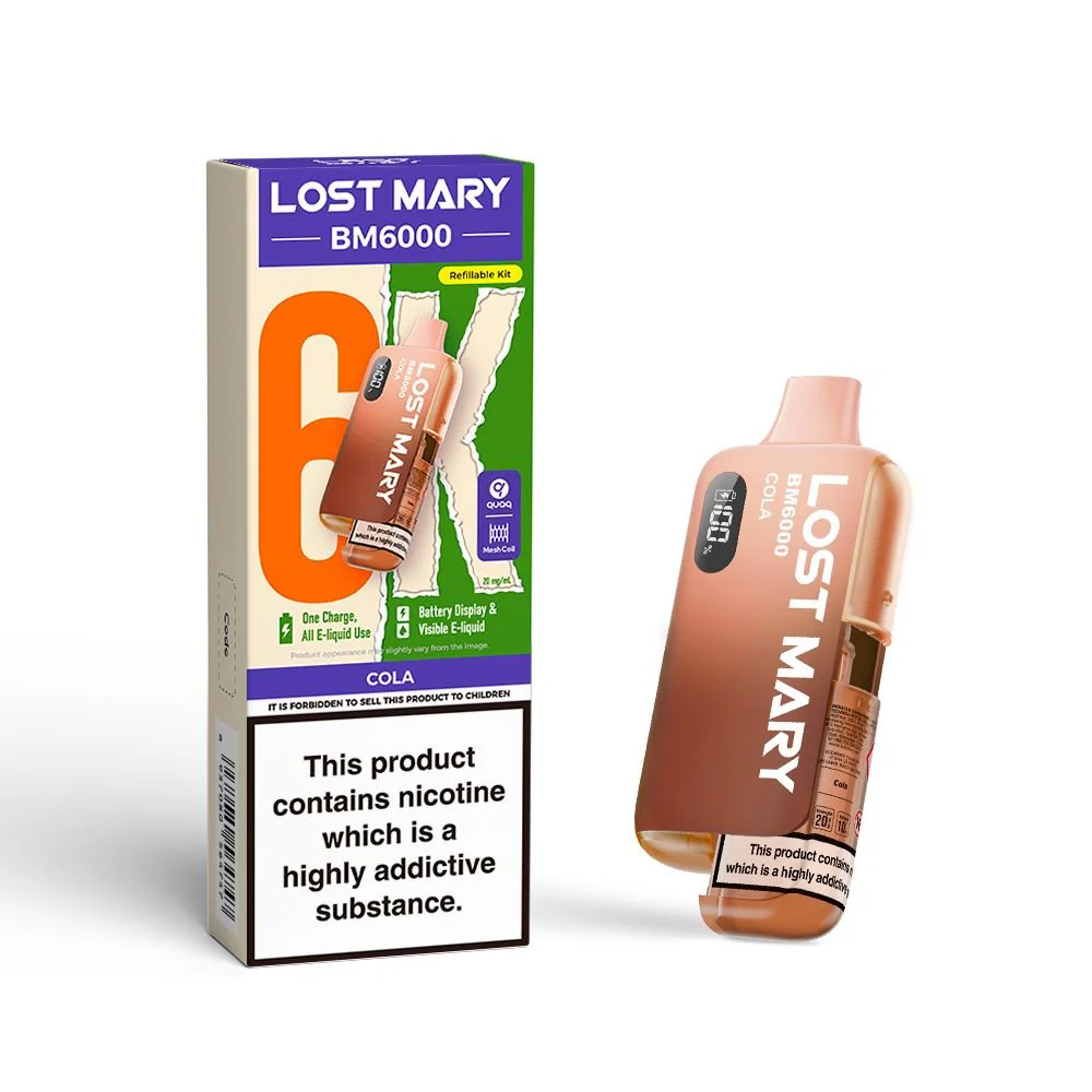 Lost Mary BM6000 Pre Filled Pod Vape Kit - Image 13