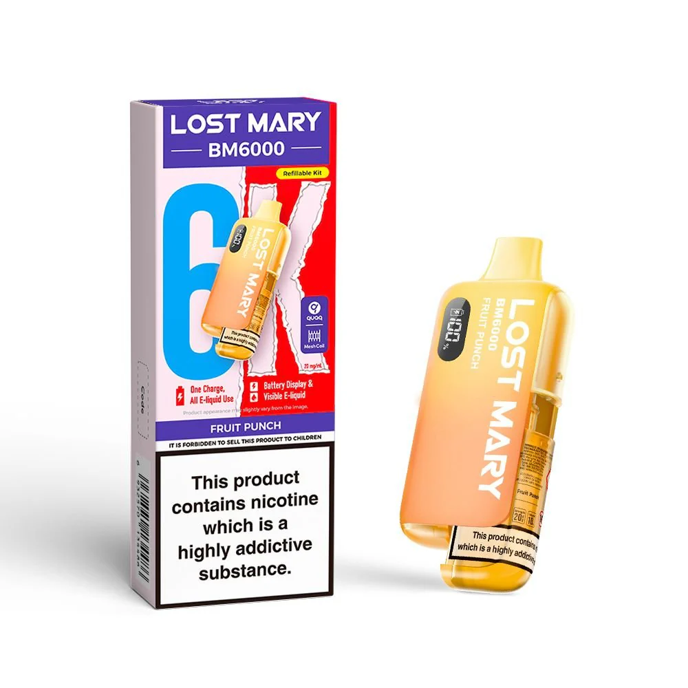 Lost Mary BM6000 Pre Filled Pod Vape Kit - Image 16