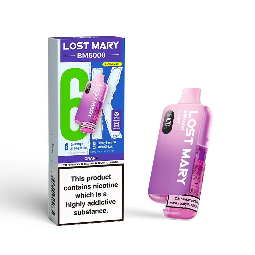 Lost Mary BM6000 Pre Filled Pod Vape Kit - Image 17