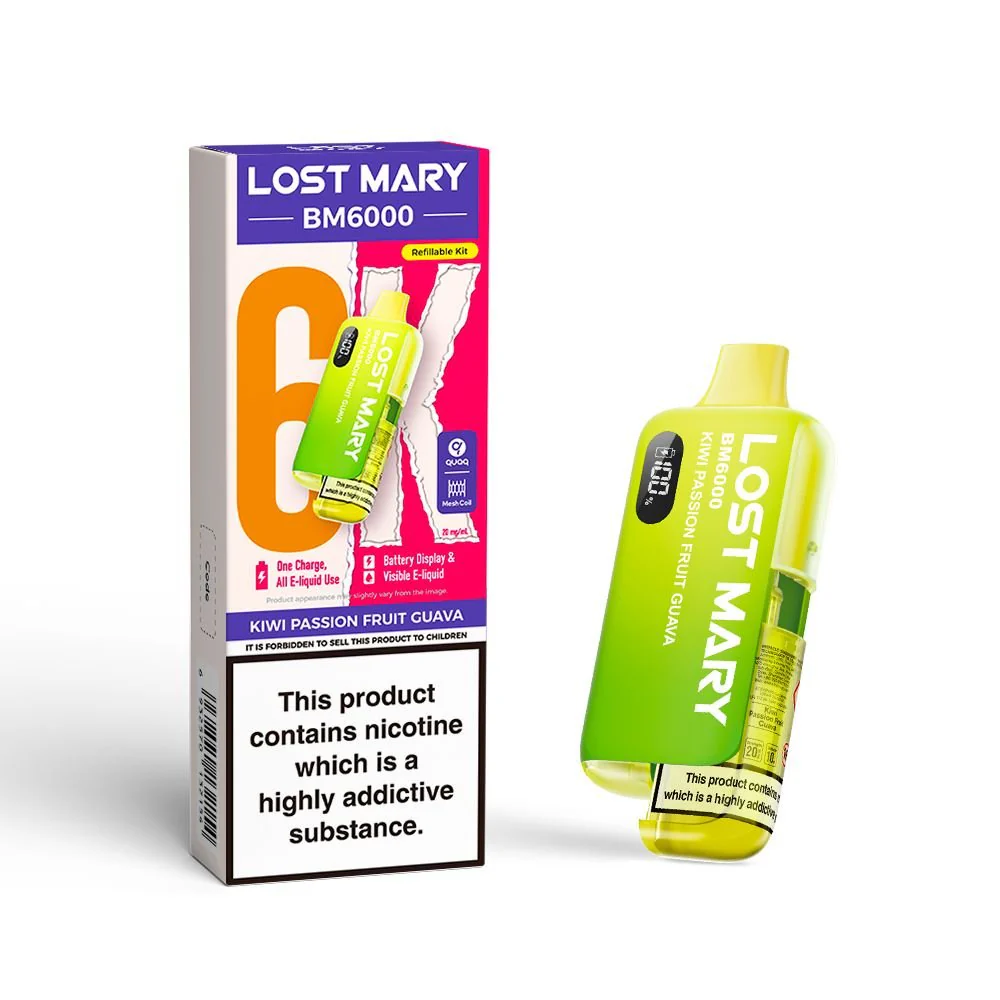 Lost Mary BM6000 Pre Filled Pod Vape Kit - Image 20