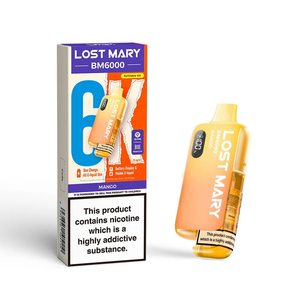 Lost Mary BM6000 Pre Filled Pod Vape Kit - Image 23