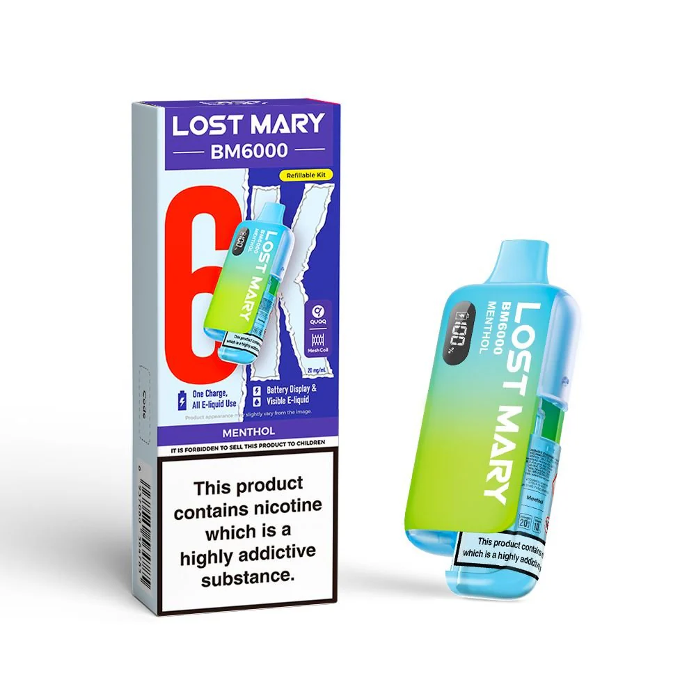 Lost Mary BM6000 Pre Filled Pod Vape Kit - Image 24