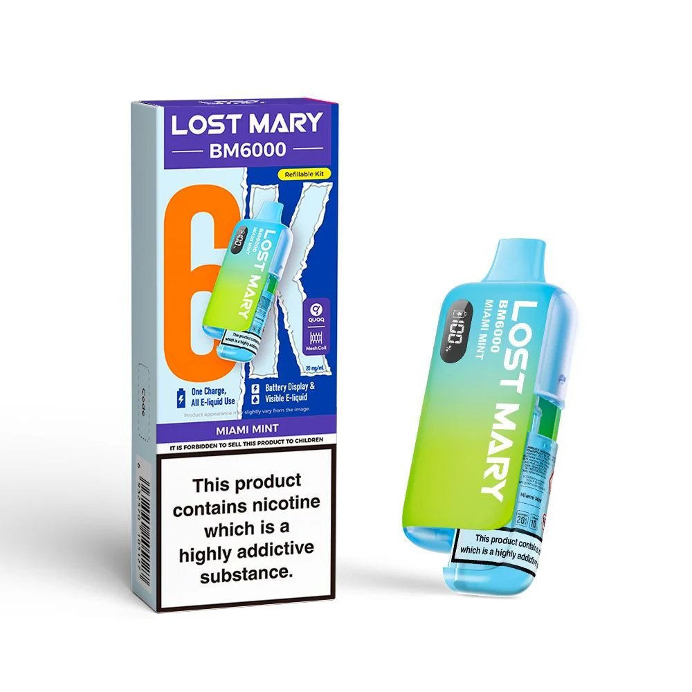 Lost Mary BM6000 Pre Filled Pod Vape Kit - Image 25
