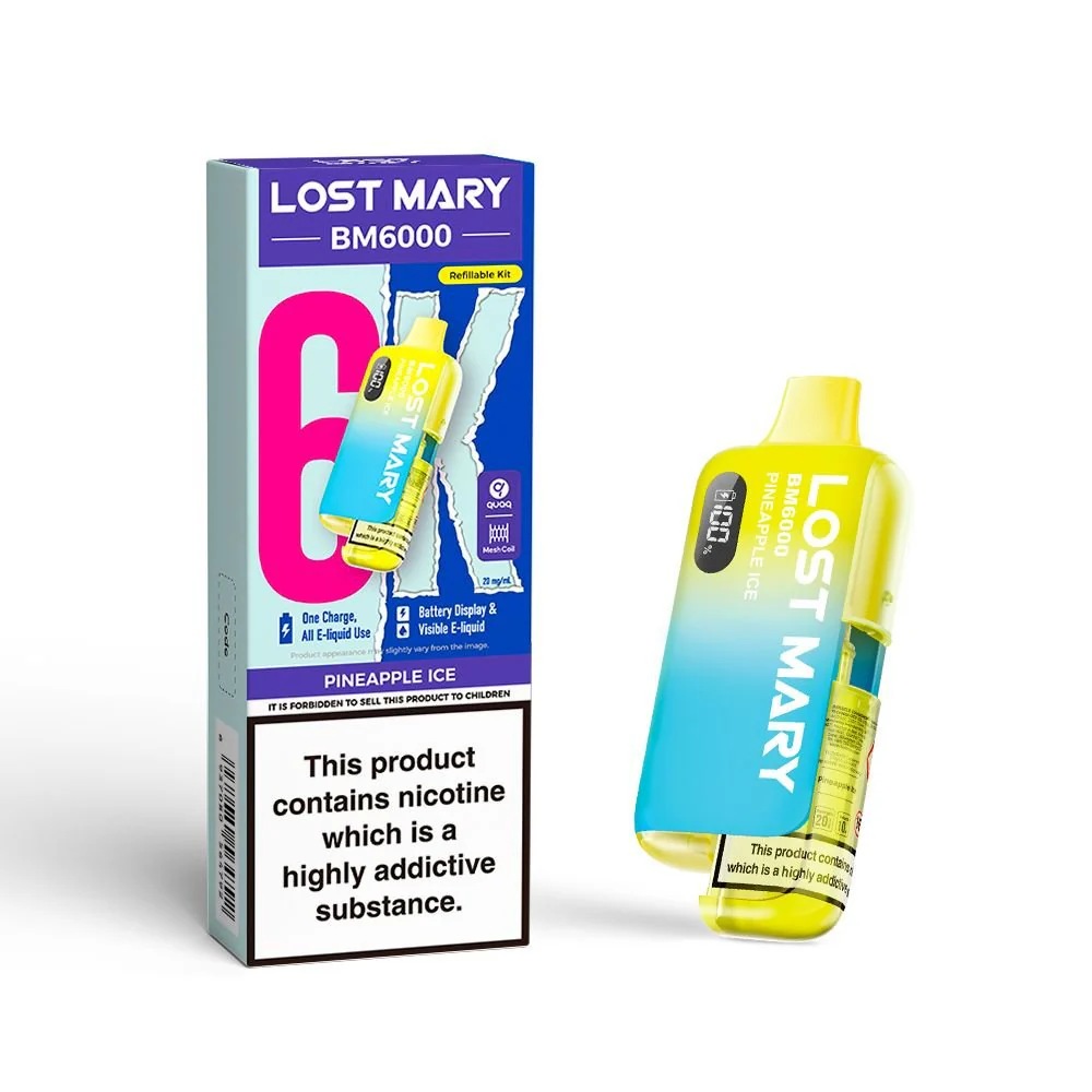 Lost Mary BM6000 Pre Filled Pod Vape Kit - Image 26
