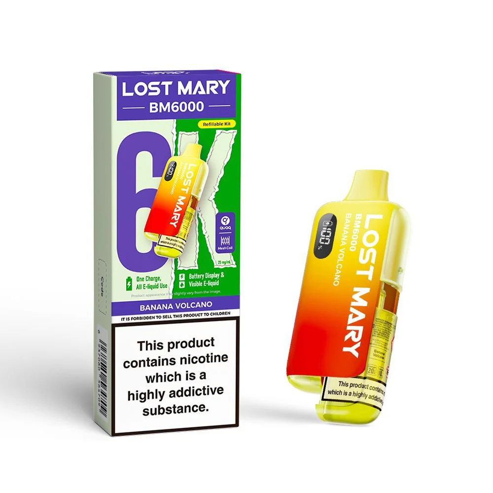 Lost Mary BM6000 Pre Filled Pod Vape Kit - Image 3