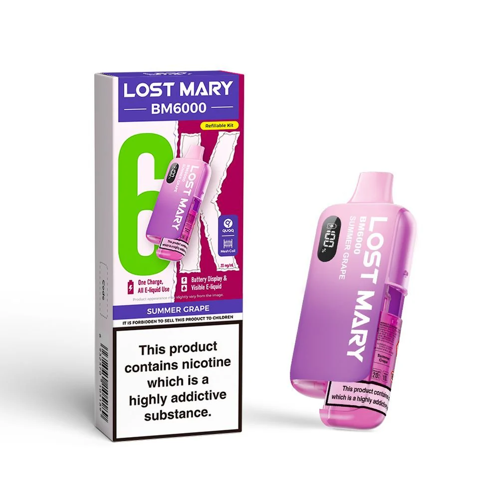 Lost Mary BM6000 Pre Filled Pod Vape Kit - Image 33