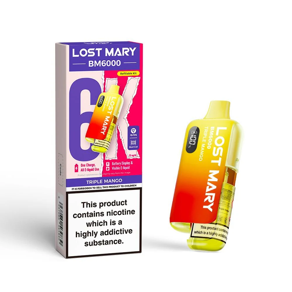 Lost Mary BM6000 Pre Filled Pod Vape Kit - Image 35