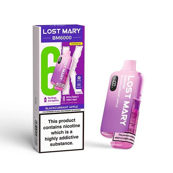 Lost Mary BM6000 Pre Filled Pod Vape Kit - Image 38