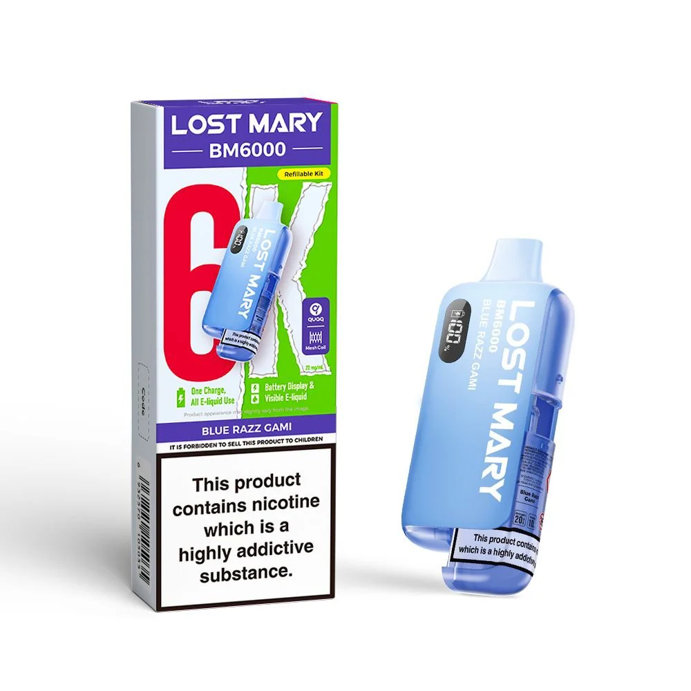 Lost Mary BM6000 Pre Filled Pod Vape Kit - Image 5