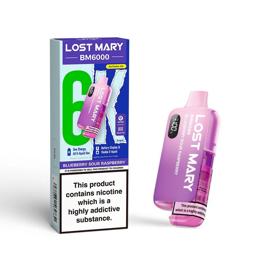 Lost Mary BM6000 Pre Filled Pod Vape Kit - Image 8