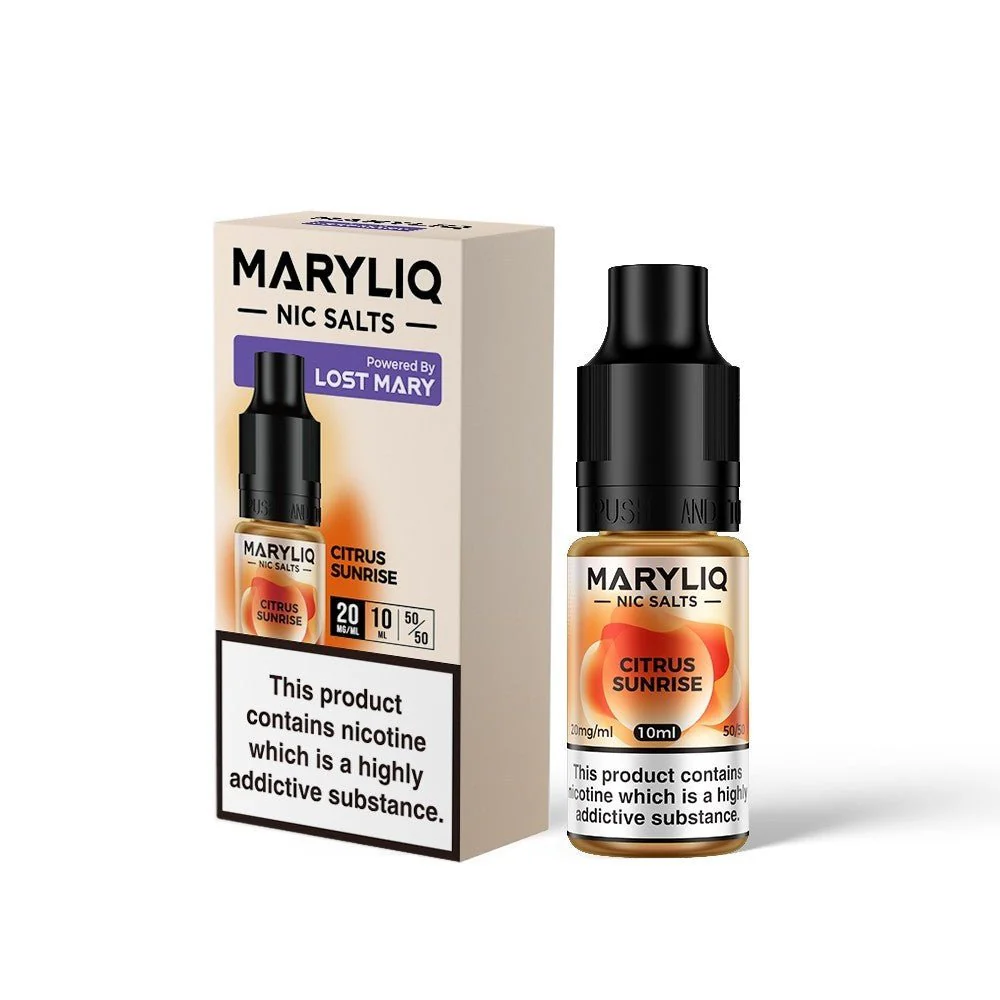 Lost Mary Maryliq - Citrus Sunrise 10ml Nic Salt - Image 2