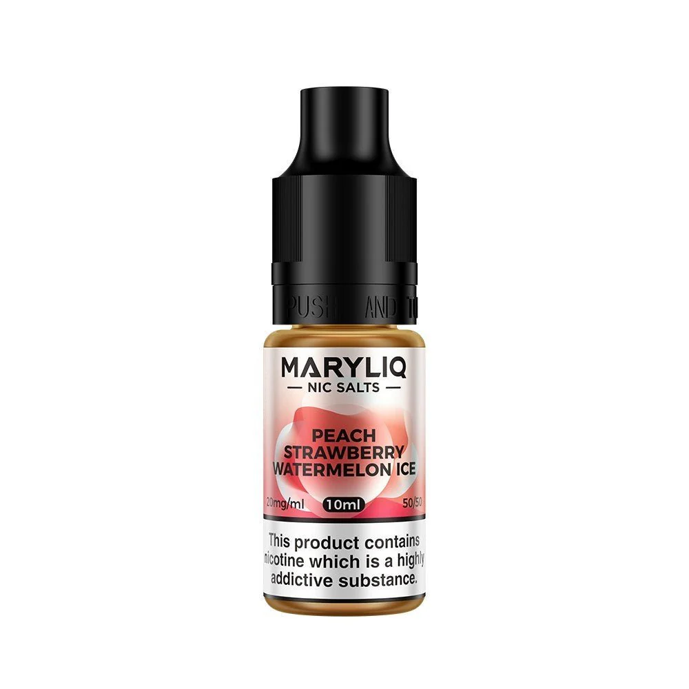 Lost Mary Maryliq - Peach Strawberry Watermelon Ice 10ml Nic Salt