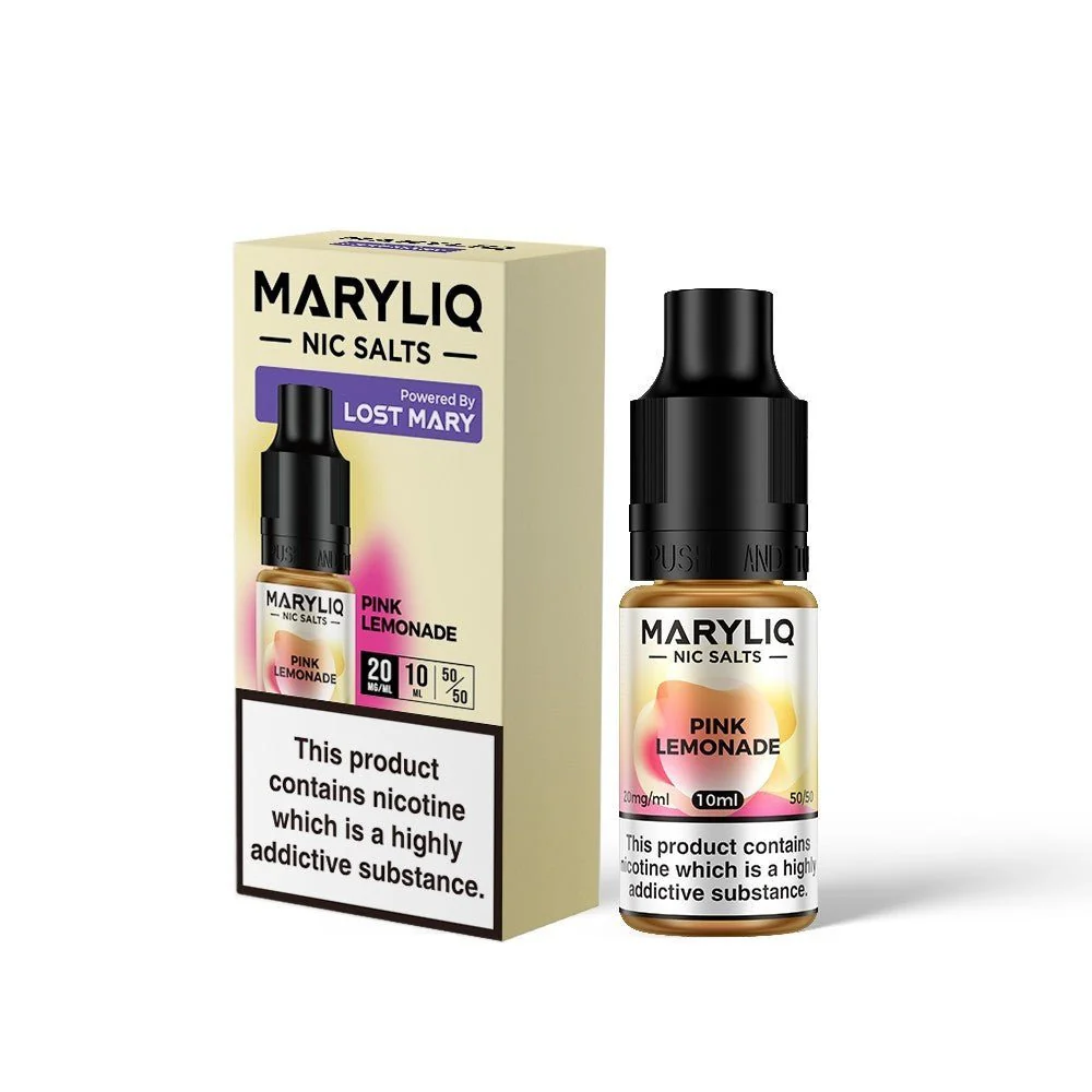 Lost Mary Maryliq - Pink Lemonade 10ml Nic Salt - Image 2