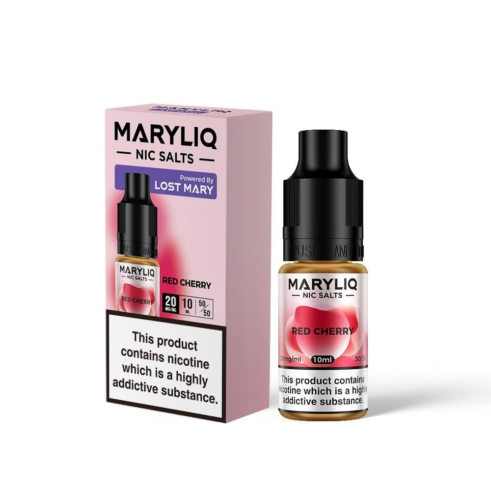 Lost Mary Maryliq - Red Cherry 10ml Nic Salt - Image 2