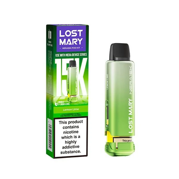 Lost Mary Nera 15K Pre Filled 2ml Pod + 10ml Refill - Image 10