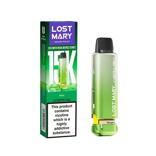 Lost Mary Nera 15K Pre Filled 2ml Pod + 10ml Refill - Image 11