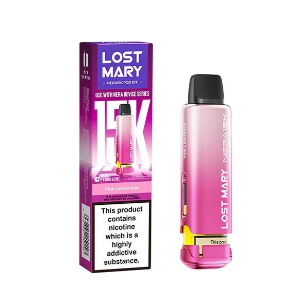 Lost Mary Nera 15K Pre Filled 2ml Pod + 10ml Refill - Image 13