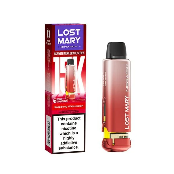 Lost Mary Nera 15K Pre Filled 2ml Pod + 10ml Refill - Image 14