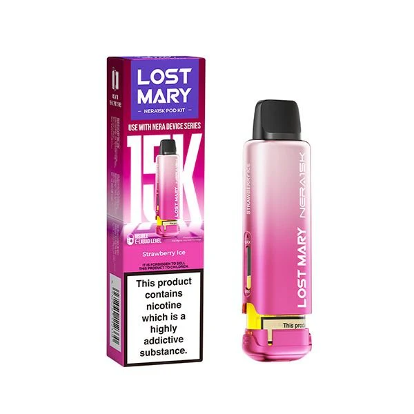 Lost Mary Nera 15K Pre Filled 2ml Pod + 10ml Refill - Image 16
