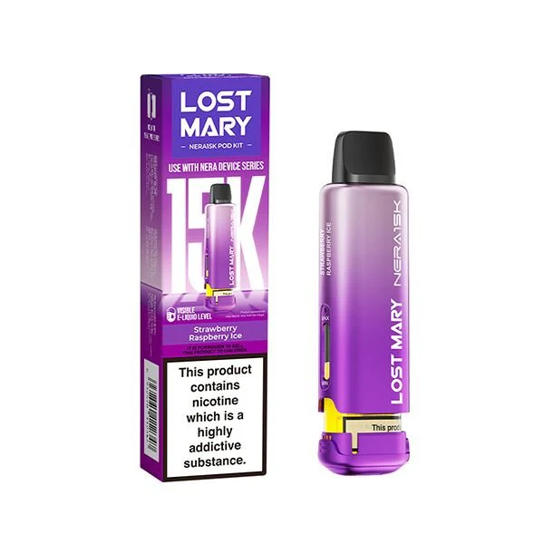 Lost Mary Nera 15K Pre Filled 2ml Pod + 10ml Refill - Image 17