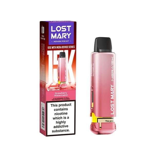Lost Mary Nera 15K Pre Filled 2ml Pod + 10ml Refill - Image 18