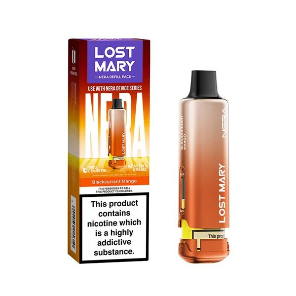 Lost Mary Nera 15K Pre Filled 2ml Pod + 10ml Refill - Image 24