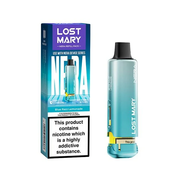 Lost Mary Nera 15K Pre Filled 2ml Pod + 10ml Refill - Image 30
