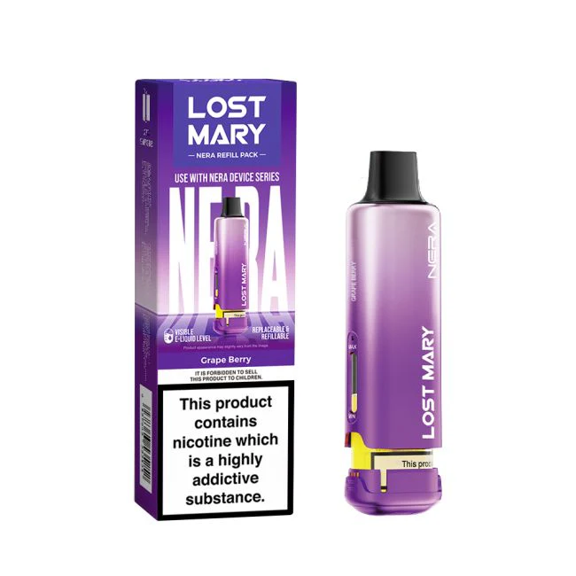 Lost Mary Nera 15K Pre Filled 2ml Pod + 10ml Refill - Image 34