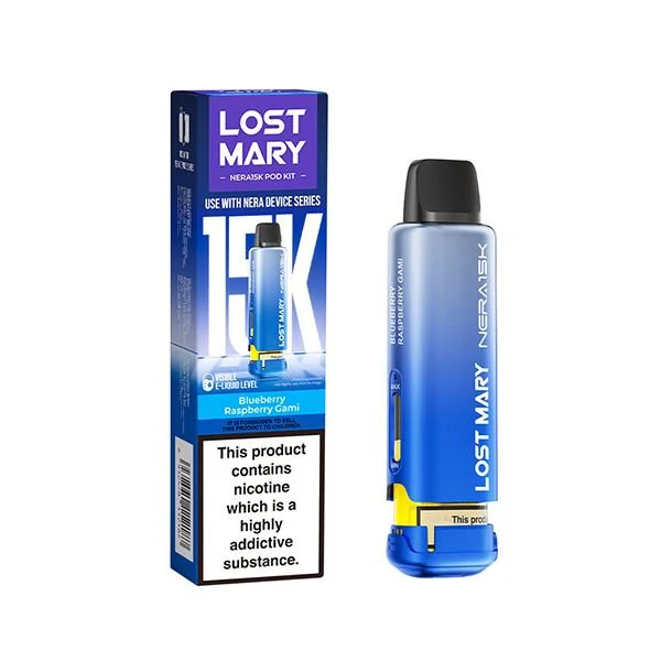 Lost Mary Nera 15K Pre Filled 2ml Pod + 10ml Refill - Image 5