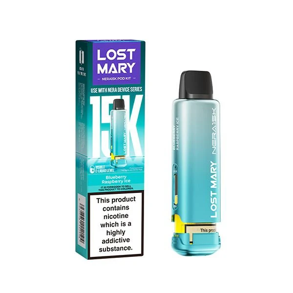 Lost Mary Nera 15K Pre Filled 2ml Pod + 10ml Refill - Image 6
