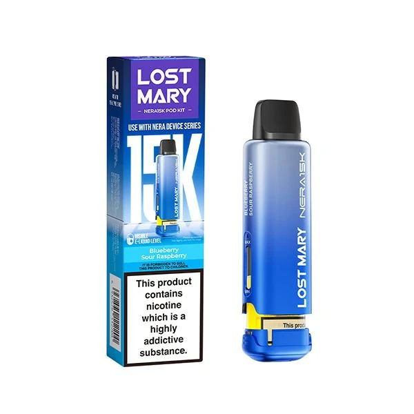 Lost Mary Nera 15K Pre Filled 2ml Pod + 10ml Refill - Image 7