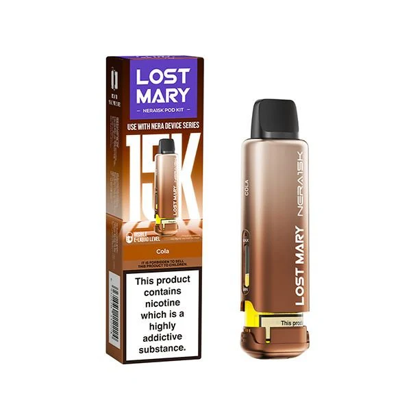 Lost Mary Nera 15K Pre Filled 2ml Pod + 10ml Refill - Image 9