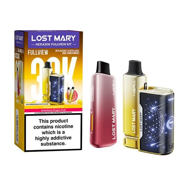 Lost Mary Nera 30K Fullview Pre Filled Pod Kit - Image 20