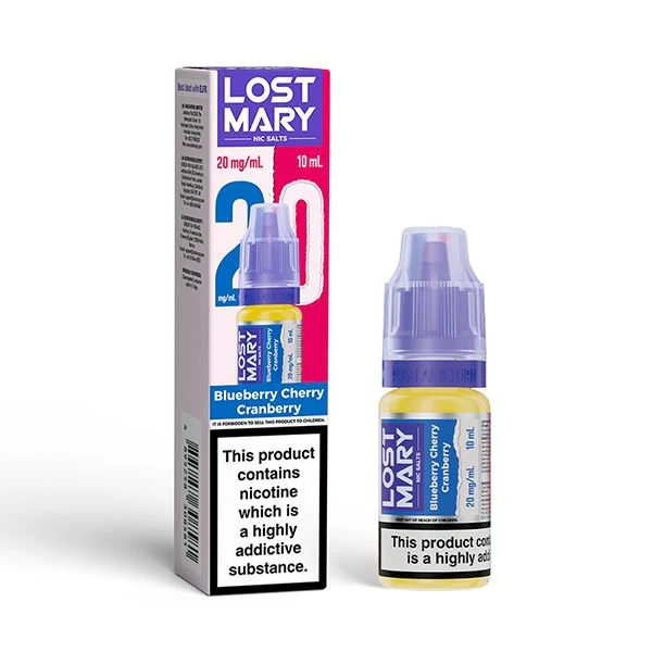 Lost Mary Nic Salt Blueberry Cherry Cranberry 10ml E-Liquid