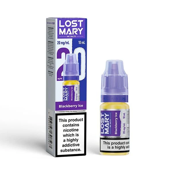 Lost Mary Nic Salt Blackberry Ice 10ml E-Liquid